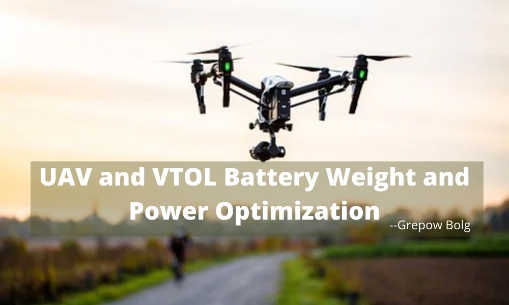 uav-and-vtol-battery-weight-and-power-optimization