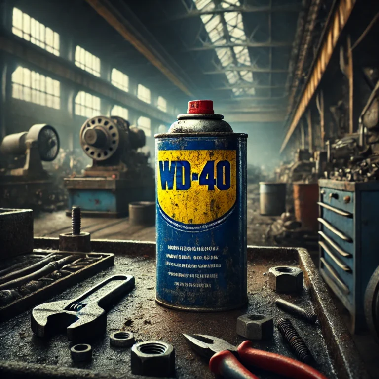 A thing about lubrication: WD40  well NO!