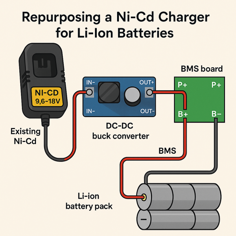 Use a Ni-Cad charge on Li-ion Battery?